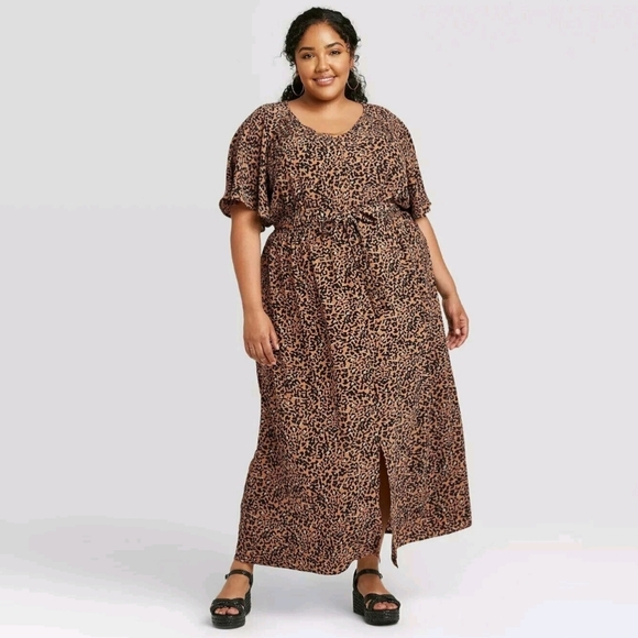 Ava & Viv Dresses & Skirts - Ava & Viv Animal Print Maxi Dress